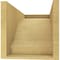 Ekena Millwork 10"W x 20"D x 10"H Wide Moab Rough Cedar Woodgrain TimberThane Corbel, Primed Tan CORUR10X20X10MOARCPR - alternate 2